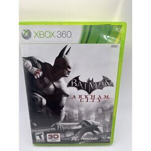 Batman Arkham City Xbox 360 - Complete CIB - Tested!